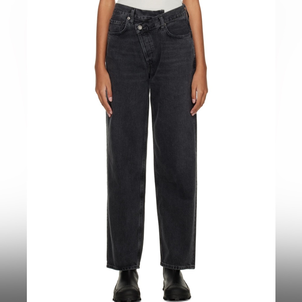 Agolde criss cross jeans
